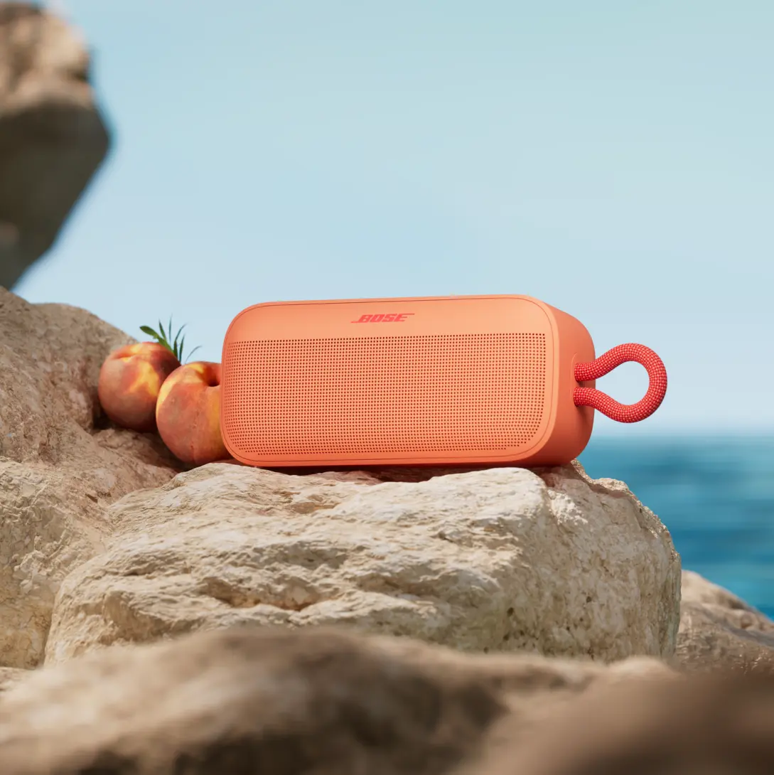 product - Loa Bluetooth Bose SoundLink Plus , màu Cam Đào Hoàng Hôn / Sunset Peach