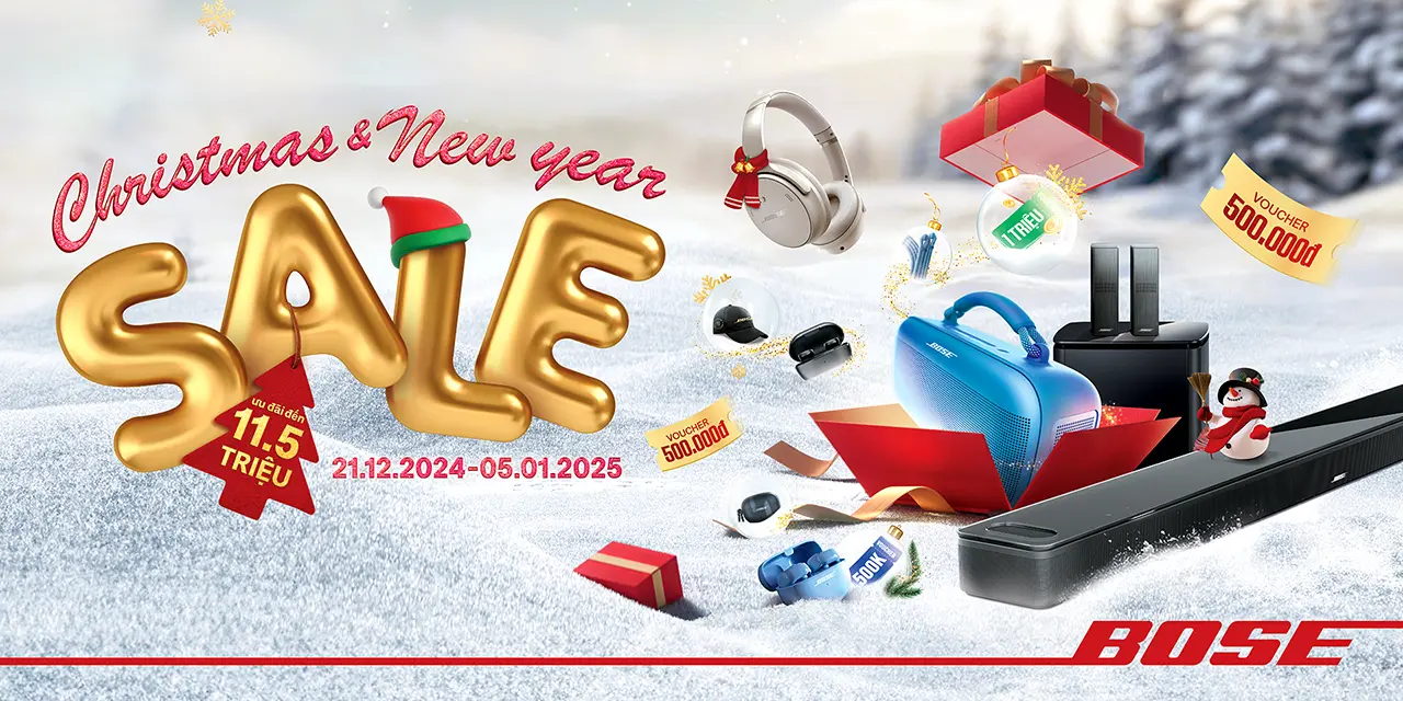 banner - Bose Christmas & NewYear promotion