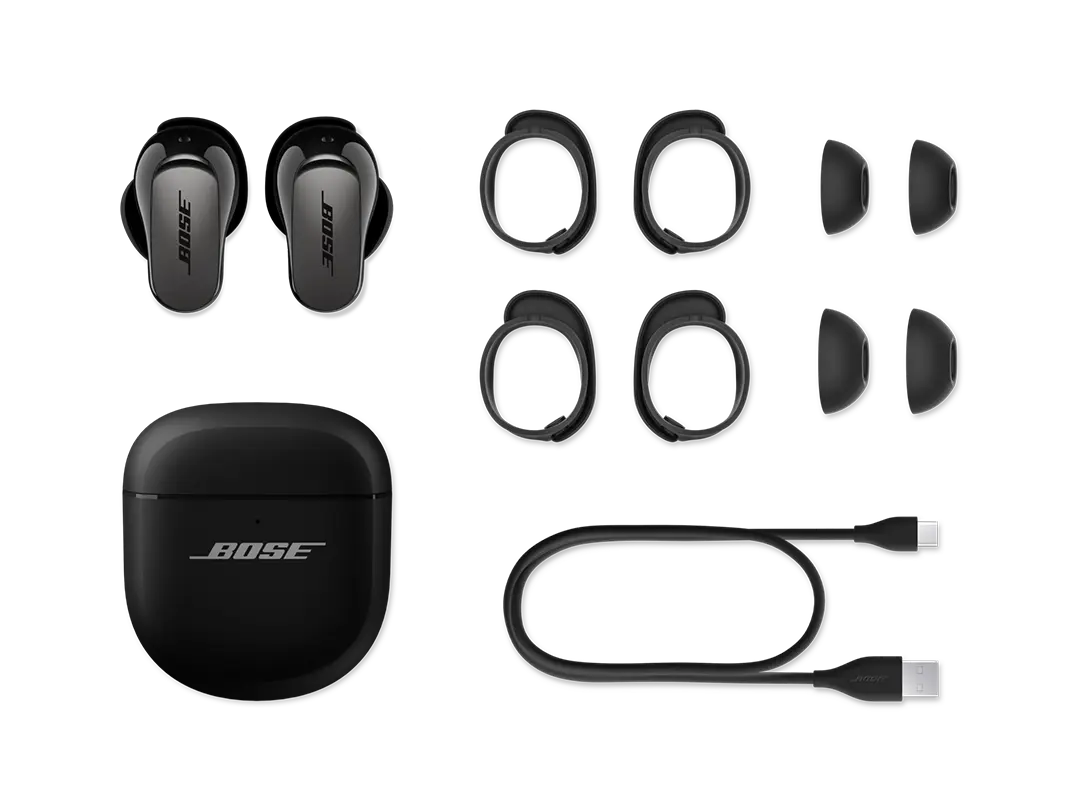 product - Tai nghe chống ồn Bose QuietComfort Earbuds 2, Đen / Black