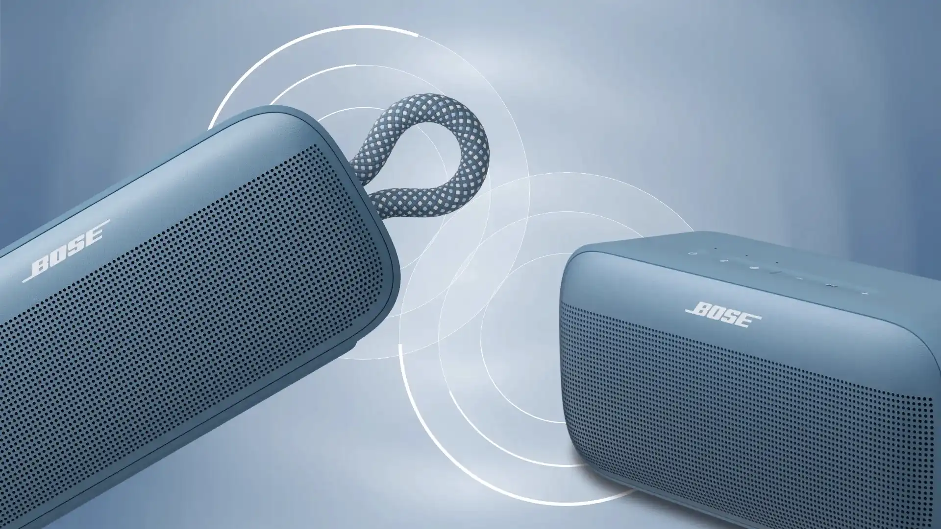 product - Loa Bluetooth Bose SoundLink Plus, Xanh Lam / Blue Dusk