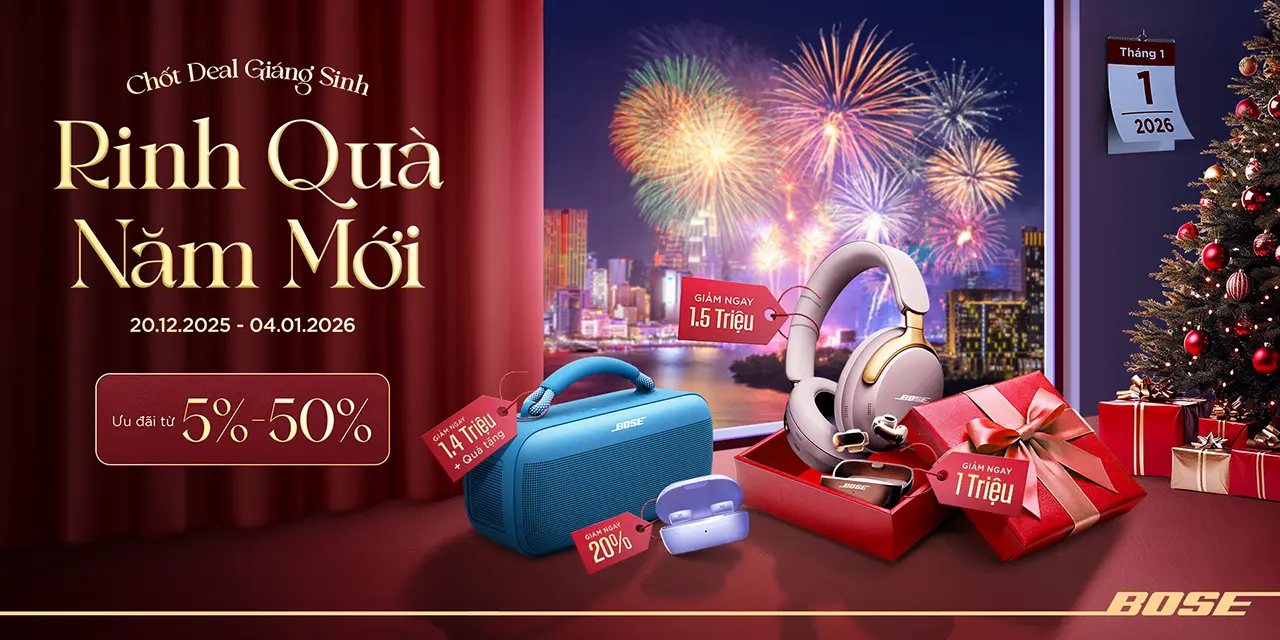 banner - Ưu đãi Christmas & New Year 2026