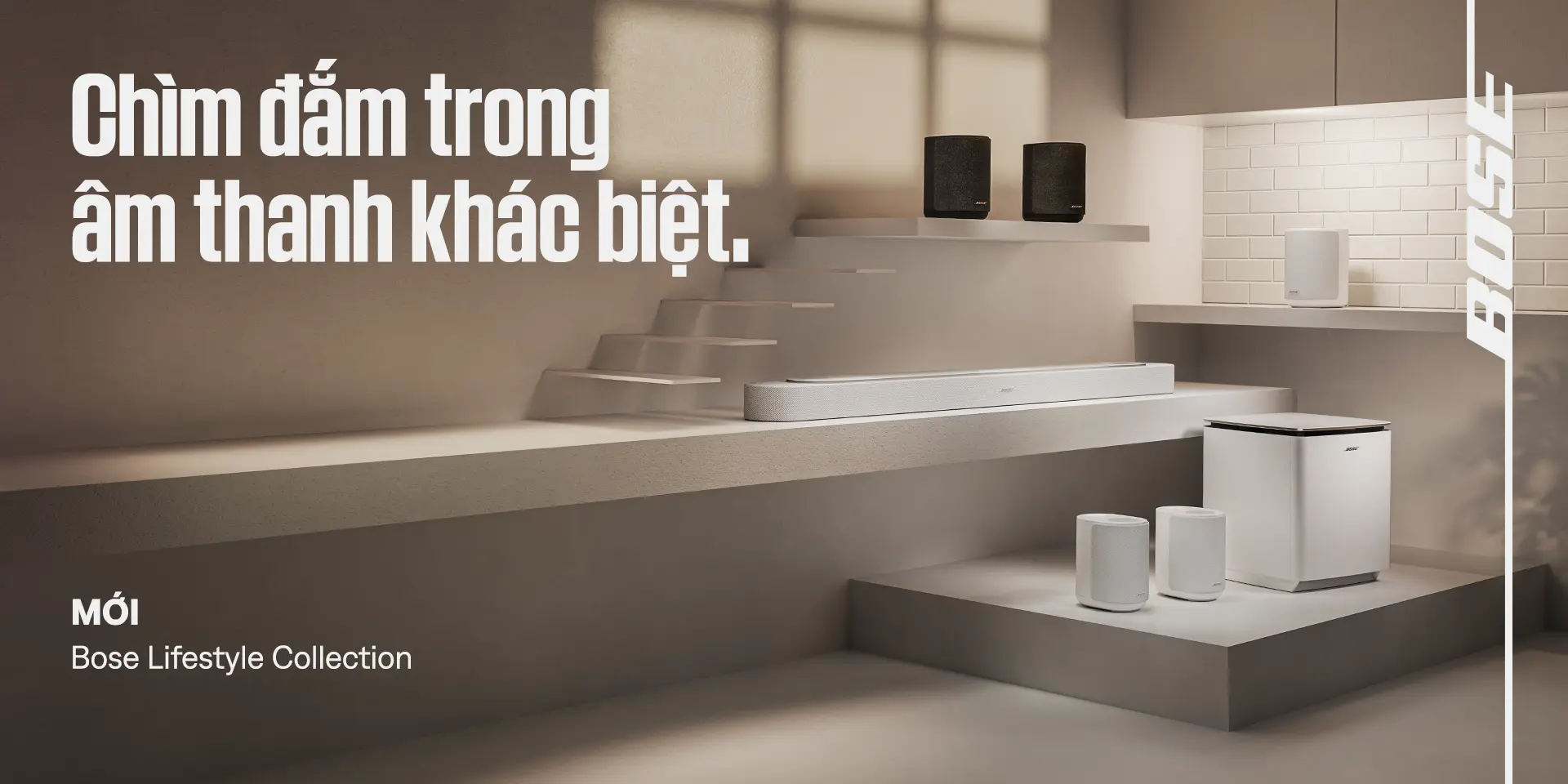 banner - Bose Sản phẩm mới 05.2026 - Bose Lifestyle Collection