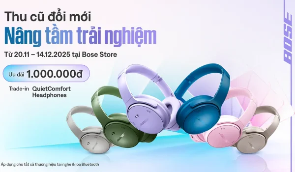 banner - Trade-in tai nghe Bose QuietComfort Headphones