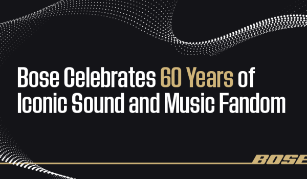 banner - Bose 60th Anniversary